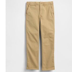 Gap Kids Boys Husky Khaki Tan Pants Size 6 NWT